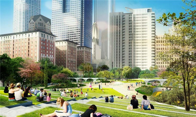 美国城市绿地景观规划设计方案-6