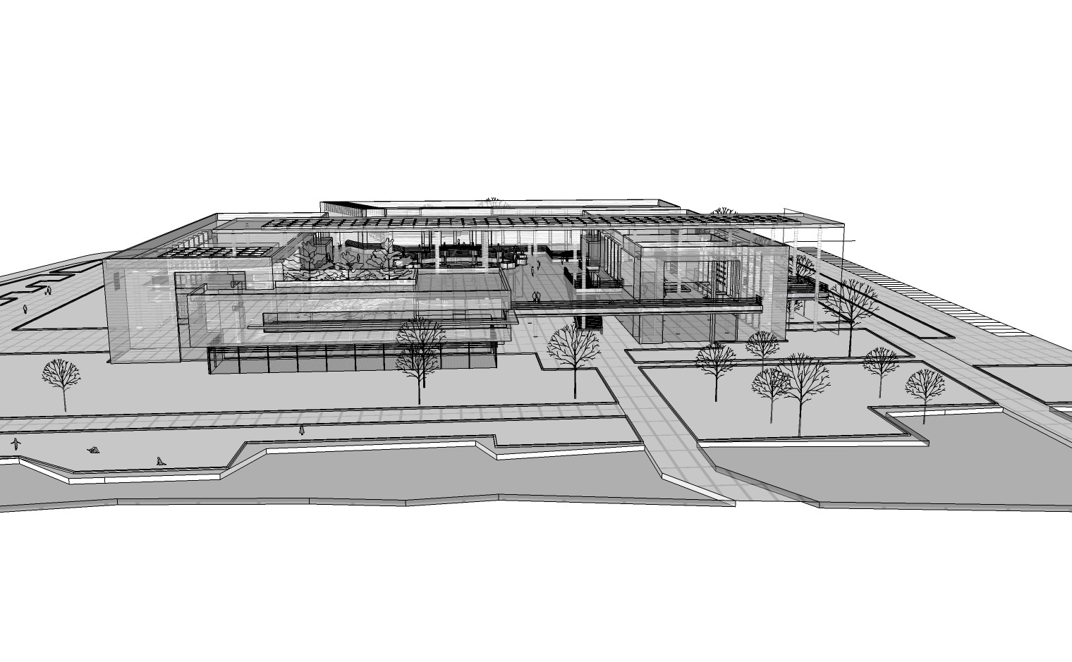 艺术感建筑剖面图（完整中文版教学视频+精准素材包合辑）-3