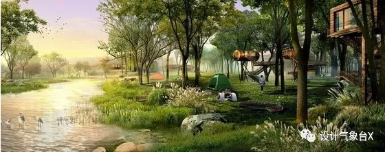 竞赛级滨水效果图元素PSD-2