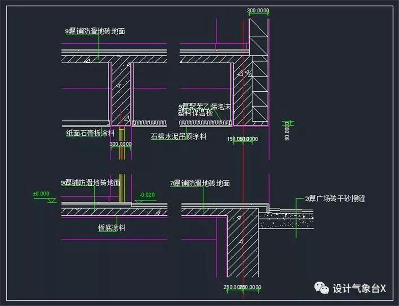 大型设计院建筑CAD图库大全（屋顶+门窗+楼梯+地面+梁柱等...-3