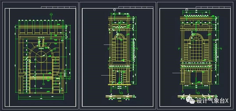 大型设计院建筑CAD图库大全（屋顶+门窗+楼梯+地面+梁柱等...-4