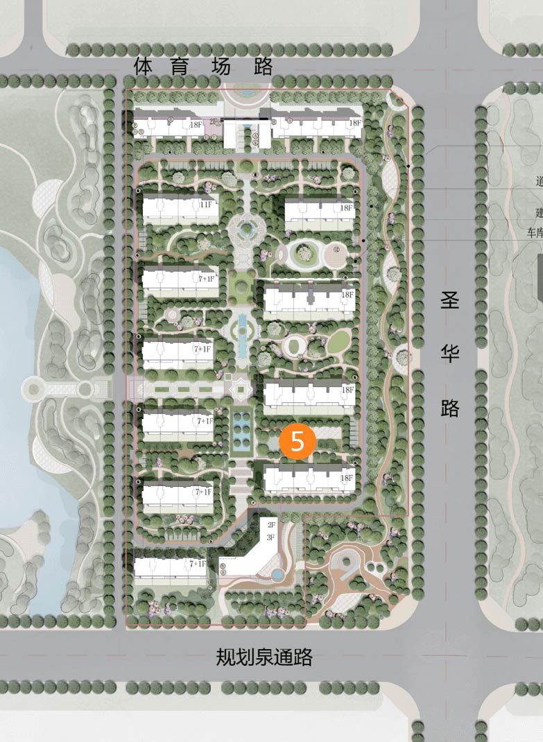 精选房地产居住区规划项目合集-11