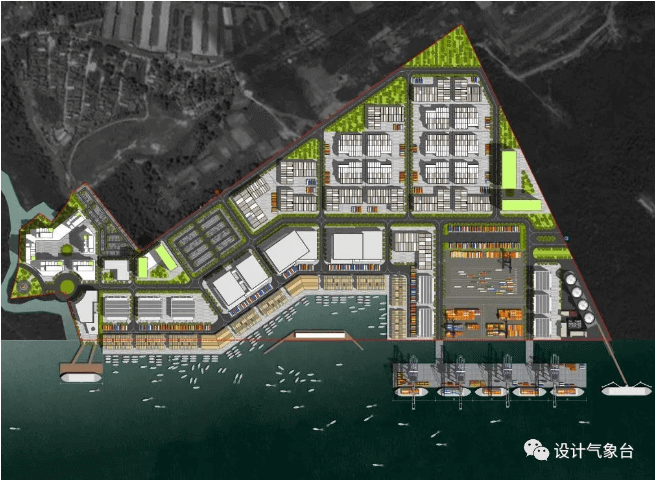 码头系列规划彩平PSD-4