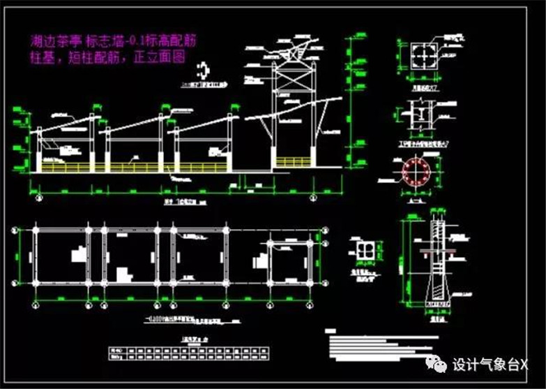 知名设计院景观细部详图CAD-6