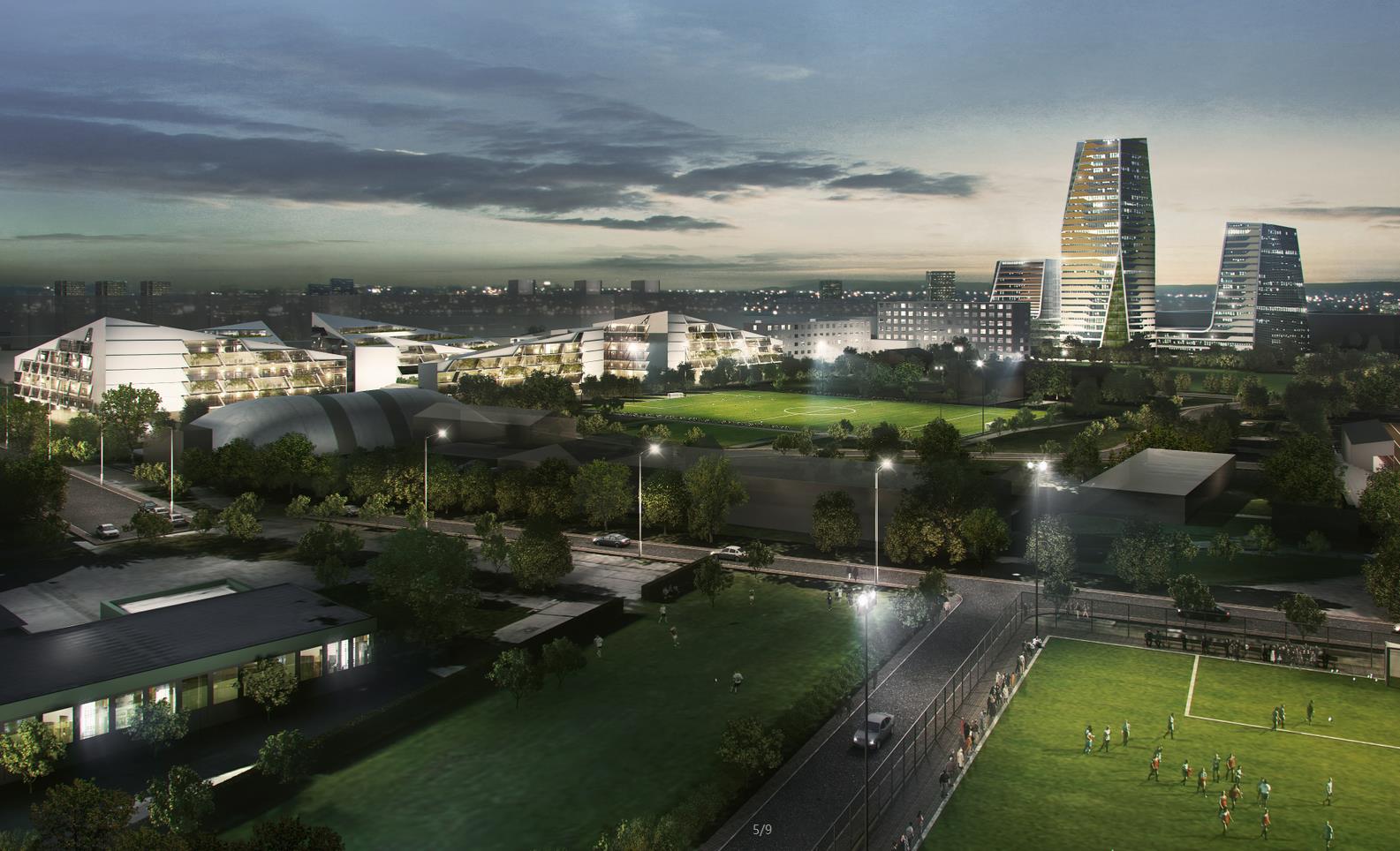 30套建筑、景观、规划鸟瞰图PSD合集-3