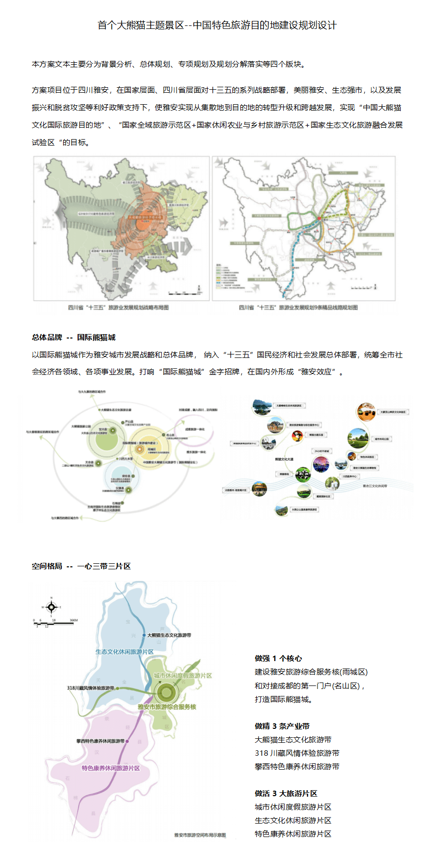 熊猫主题景区-特色旅游目的地规划设计-1