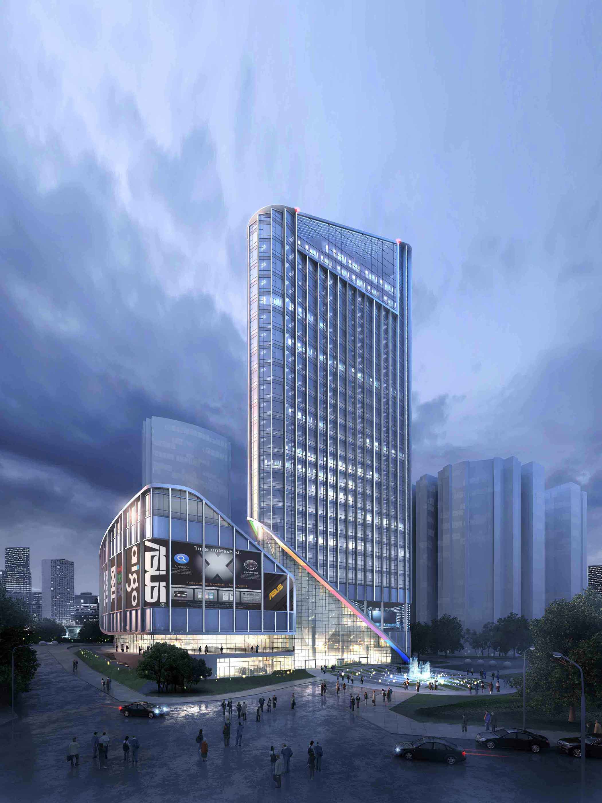 国外暗黑系效果图PSD-4