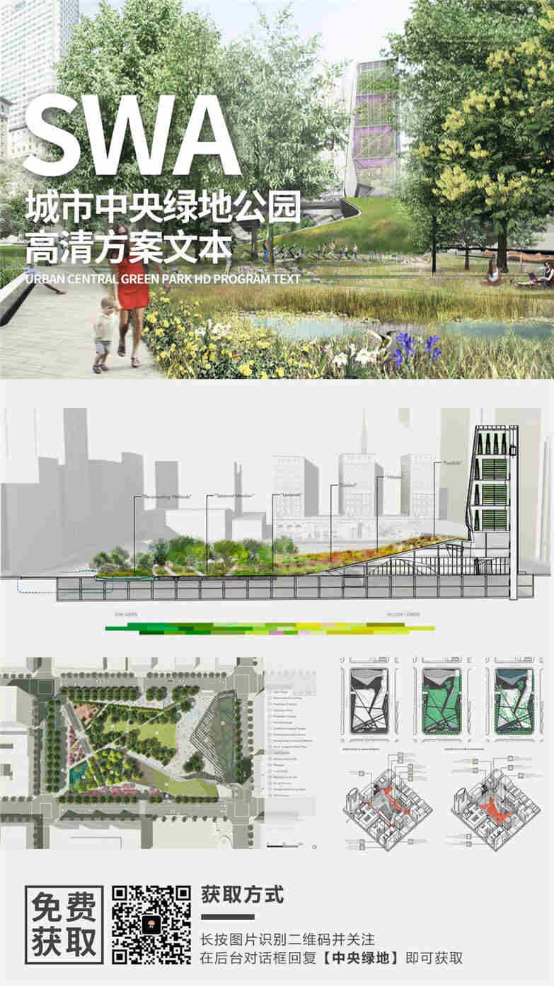 SWA城市中央绿地规划方案-1