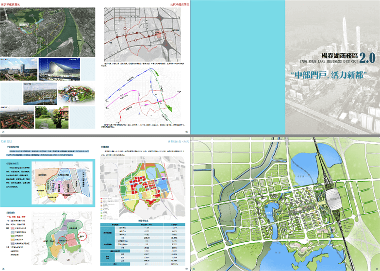 武汉杨春湖商务区实施性规划简本册子-1