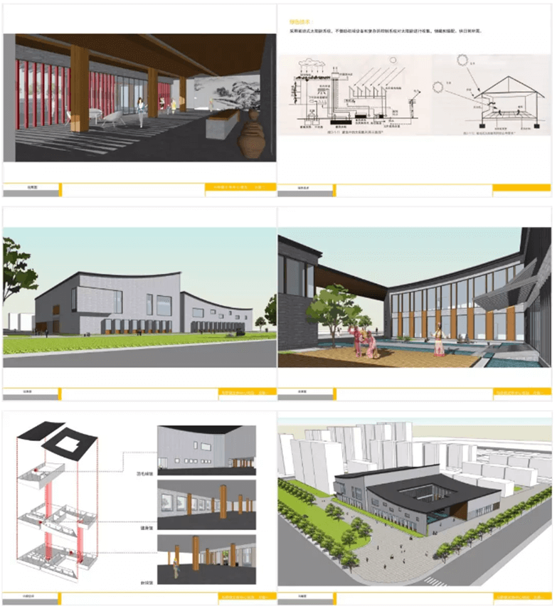 国内网红体育馆建筑设计方案文本合集【TYJZ】-5