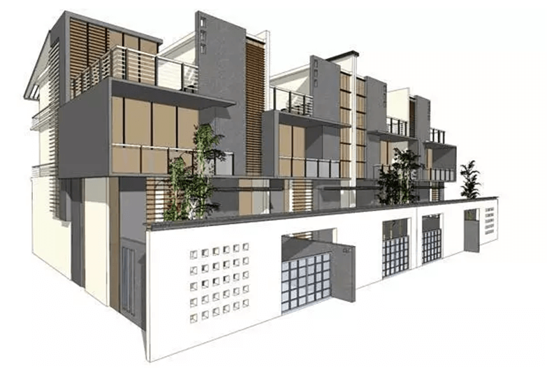 设计院必备的中式场景类超全古建筑SU模型【ZSCJ】-6