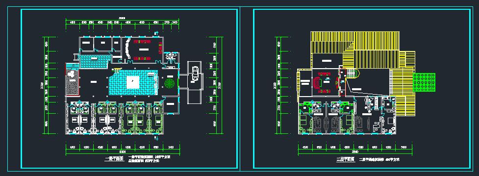 W111-中式徽派马头墙建筑设计方案CAD施工图纸精选集-7