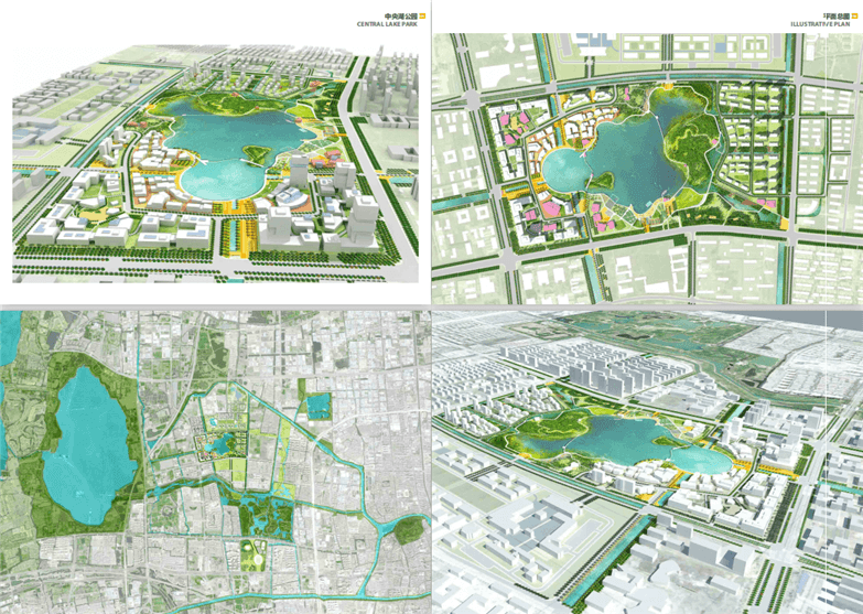 阳澄湖科技园概念规划及中心湖城市设计-1