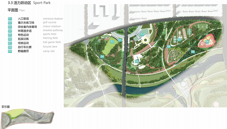 大型滨水景观生态廊道概念性规划设计-23