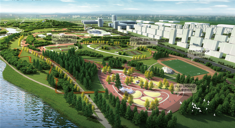 大型滨水景观生态廊道概念性规划设计-24