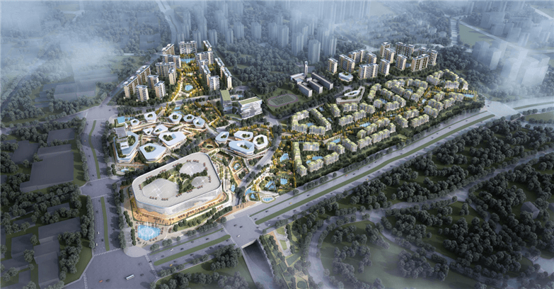 重庆TOD综合项目城市设计-1