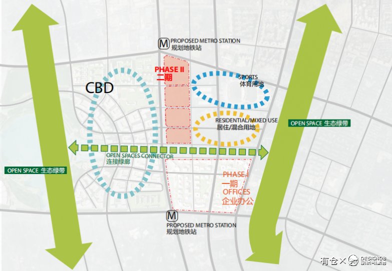 成都产业园+企业总部建筑设计-7