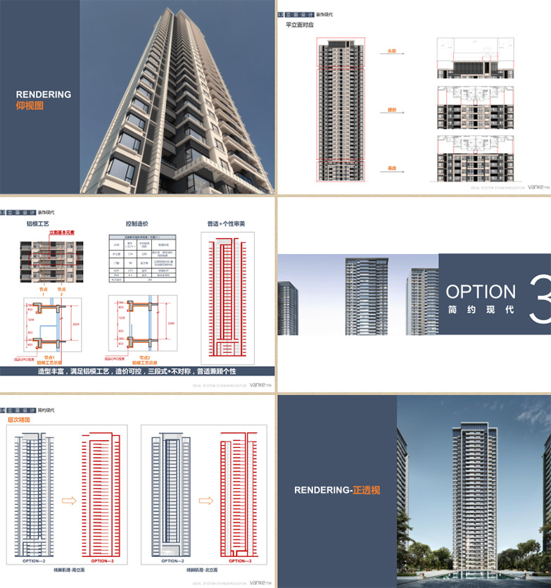 万科理想系建筑立面标准化手册-4