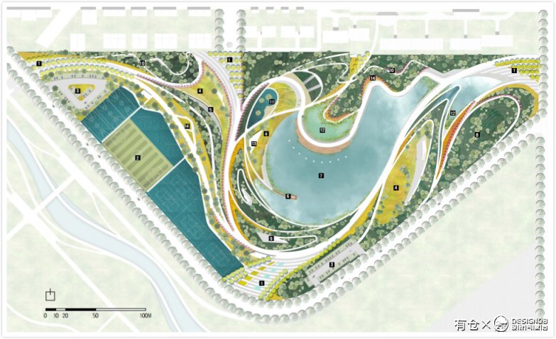 西安汉溪公园景观方案设计文本-1