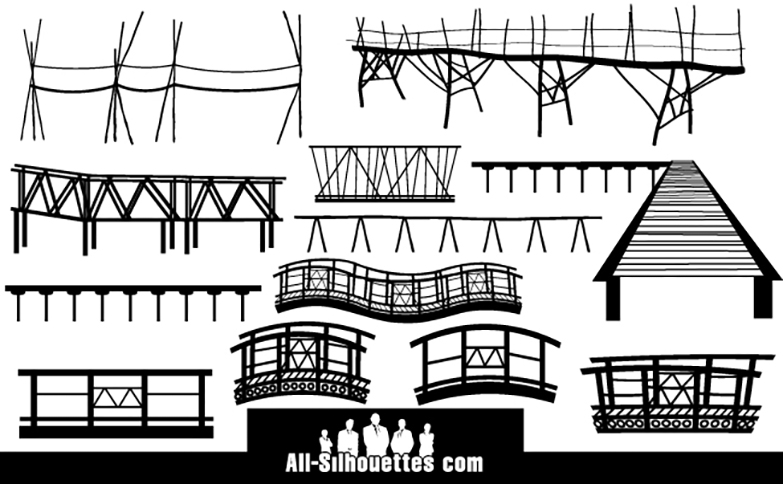 神仙插画风建筑矢量素材合集-1