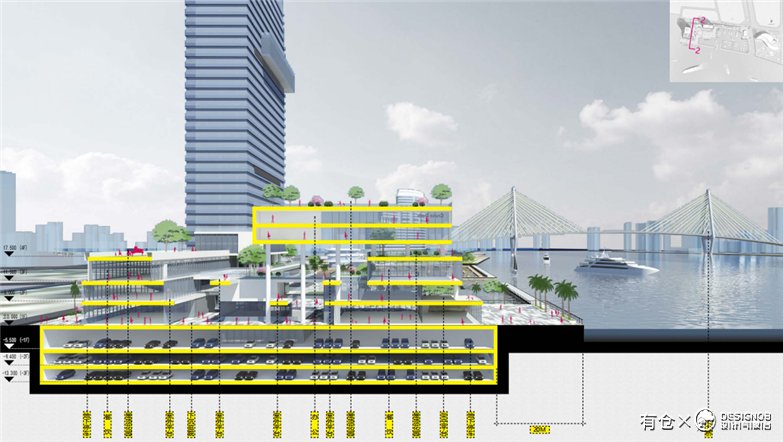 海南滨海商业办公综合体建筑方案-9