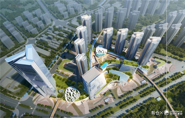 佛山市顺德区陈村TOD项目概念规划及建筑方案-8