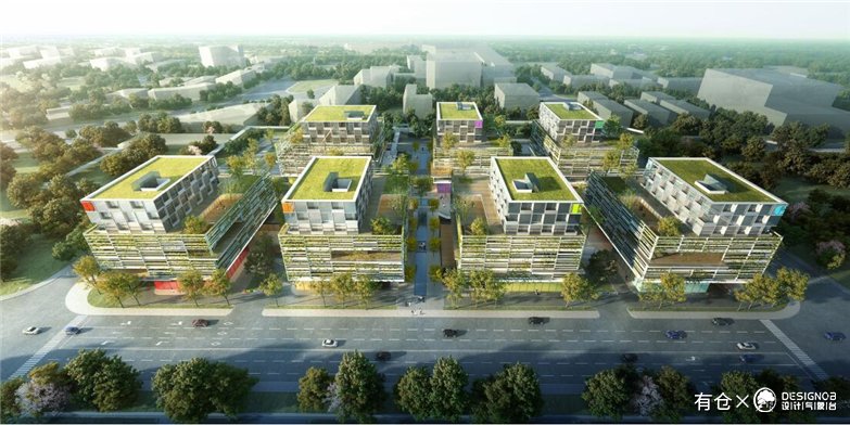 上海虹桥航空办公产业园区建筑方案设计-5