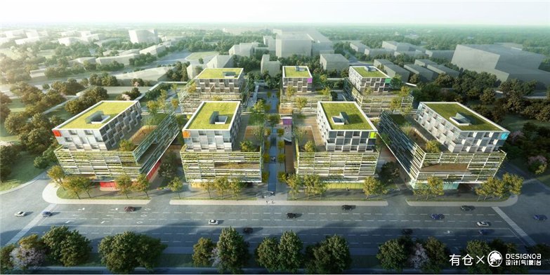 上海虹桥航空办公产业园区建筑方案设计-5