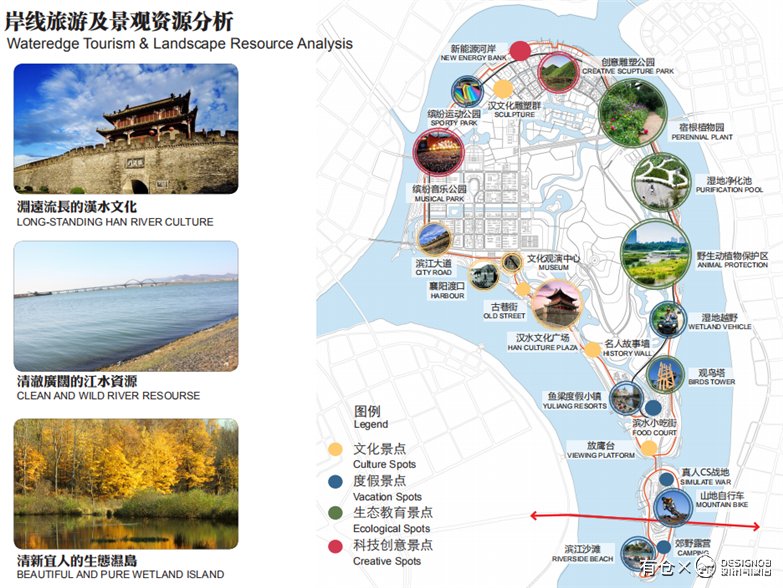 湖北襄阳鱼梁洲环岛景观带设计方案-11